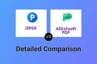 i2PDF vs Afirstsoft PDF