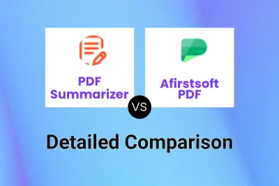PDF Summarizer vs Afirstsoft PDF