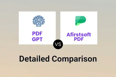 PDF GPT vs Afirstsoft PDF