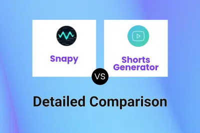 Snapy vs Shorts Generator Detailed comparison features, price