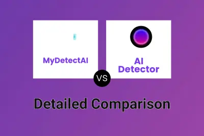 MyDetectAI vs AI Detector