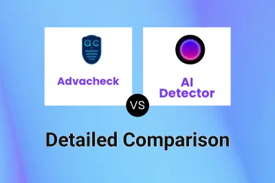 Advacheck vs AI Detector