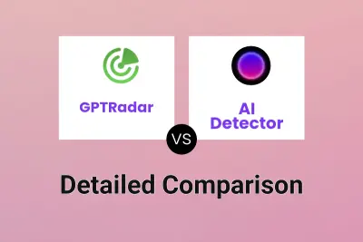 GPTRadar vs AI Detector