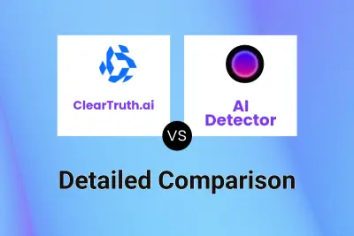 ClearTruth.ai vs AI Detector