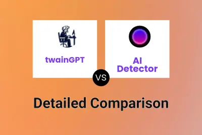 twainGPT vs AI Detector