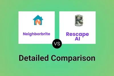 Neighborbrite vs Rescape AI Detailed comparison features, price