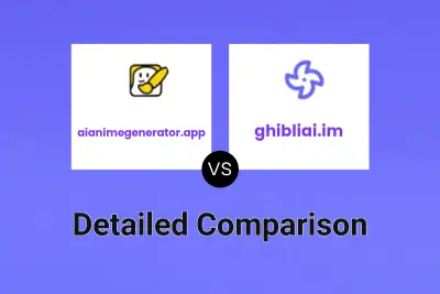 aianimegenerator.app vs ghibliai.im