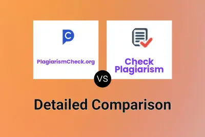 PlagiarismCheck.org vs Check Plagiarism