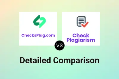 ChecksPlag.com vs Check Plagiarism