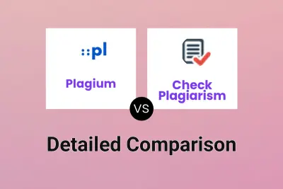 Plagium vs Check Plagiarism