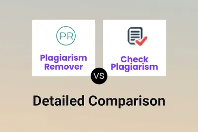 Plagiarism Remover vs Check Plagiarism
