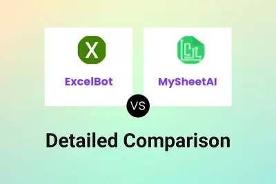 ExcelBot vs MySheetAI