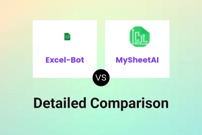 Excel-Bot vs MySheetAI