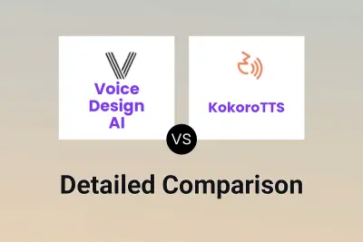 Voice Design AI vs KokoroTTS