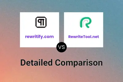 rewritify.com vs RewriteTool.net