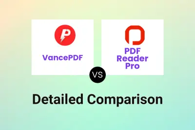 VancePDF vs PDF Reader Pro