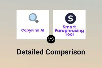 CopyFind.AI vs Smart Paraphrasing Tool