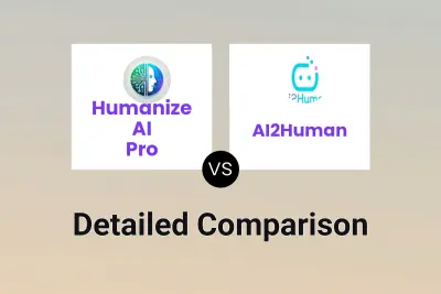 Humanize AI Pro vs AI2Human