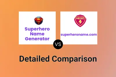Superhero Name Generator vs superheroname.com