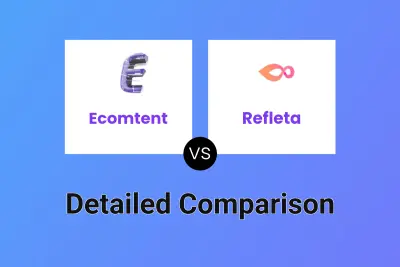 Ecomtent vs Refleta Detailed comparison features, price