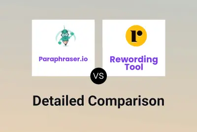 Paraphraser.io vs Rewording Tool