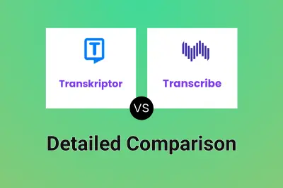 Transkriptor vs Transcribe
