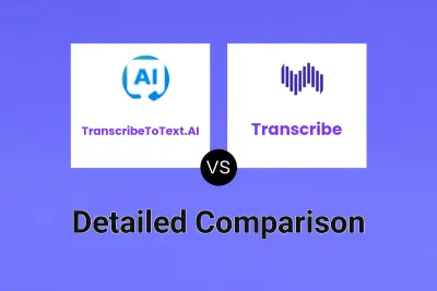 TranscribeToText.AI vs Transcribe