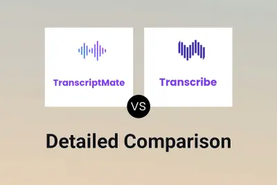 TranscriptMate vs Transcribe