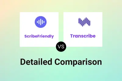ScribeFriendly vs Transcribe