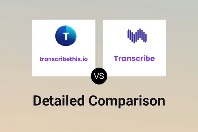 transcribethis.io vs Transcribe