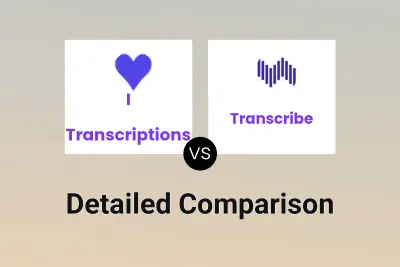 I ♡ Transcriptions vs Transcribe