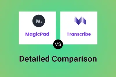 MagicPad vs Transcribe
