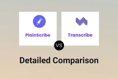 PlainScribe vs Transcribe