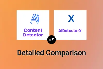 Content Detector vs AIDetectorX