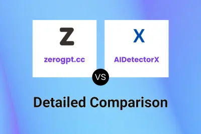 zerogpt.cc vs AIDetectorX