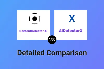 ContentDetector.AI vs AIDetectorX