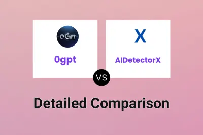 0gpt vs AIDetectorX