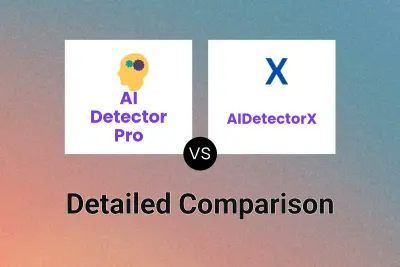 AI Detector Pro vs AIDetectorX