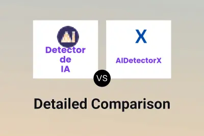 Detector de IA vs AIDetectorX