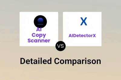 AI Copy Scanner vs AIDetectorX