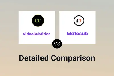 VideoSubtitles vs Matesub