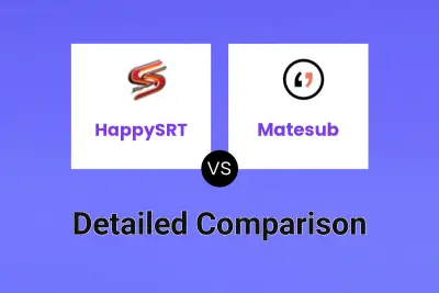 HappySRT vs Matesub