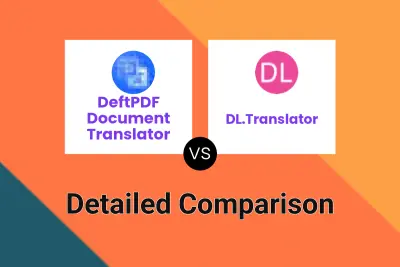 DeftPDF Document Translator vs DL.Translator
