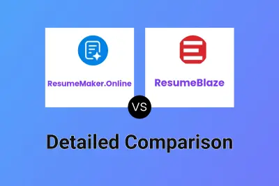 ResumeMaker.Online vs ResumeBlaze