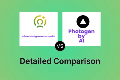 aiheadshotgenerator.media vs Photogen by AI