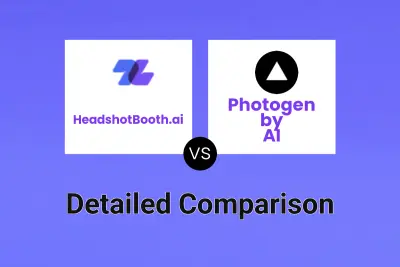 HeadshotBooth.ai vs Photogen by AI
