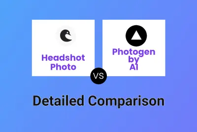 Headshot Photo vs Photogen by AI