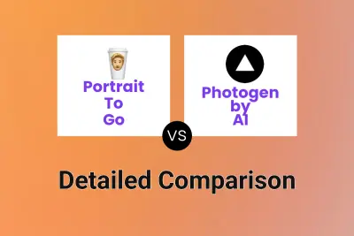 Portrait To Go vs Photogen by AI
