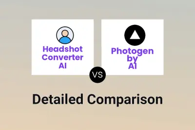Headshot Converter AI vs Photogen by AI