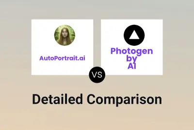 AutoPortrait.ai vs Photogen by AI